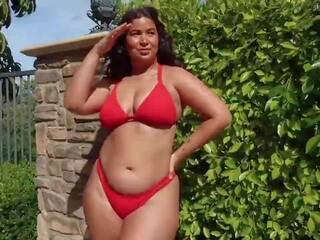 Bri martinez - na target swimsuits, volný dospělý video 42