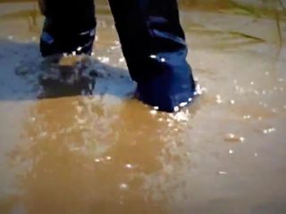 Пленителен muddy дълго ботуши, безплатно чорапогащник hd мръсен видео 83