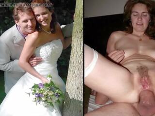 Hairy Dressed and Undressed Brides, Free dirty clip ef | xHamster