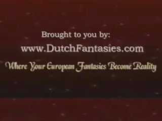 Blonde Dutch divinity Hard adult clip Fantasy Fuck all She Want.