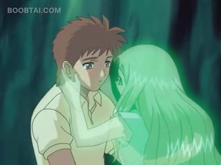Excited anime buddy fucking a attractive ghost outdoor