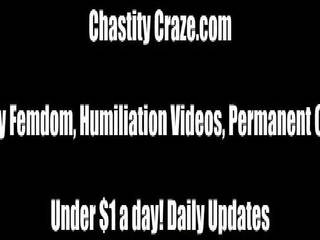 There is No Way out of that Chastity Device: Free sex video 39