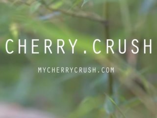 चेरी crush - स्कूल महिला orgasm&comma; ओईल्ड ass&comma; बट प्लग और कम शॉट