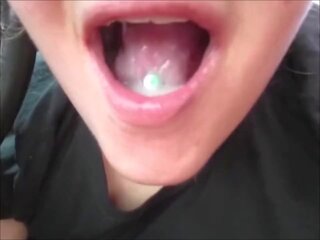 I Gave Him His 1st Blowjob & Swallow His Cum in Public