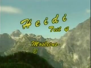 هايدي 4 - moeslein mountains 1992, حر بالغ فيديو اتحاد كرة القدم