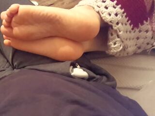 GF movies Soles Feet and Toes on My Lap, adult video e3 | xHamster