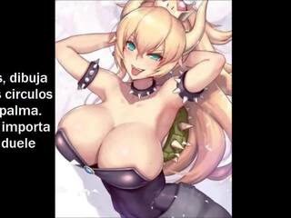 Bowsette 穰 恩 espanol, 自由 vk espanol 成人 视频 44