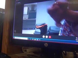 Webcam w chiff raksasa stroker