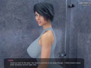 Sexually aroused guro seduces kanya mag-aaral at makakakuha ng a malaki miyembro sa loob kanya masikip puwit l ko sexiest gameplay moments l milfy lungsod l bahagi &num;33