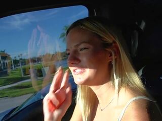 Fascinating 20 Year Old Blonde Cheats on Her swain in foreplay Lot -lacy Tate