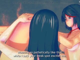 Ryuko a satsuki dominate a chlap v an alley