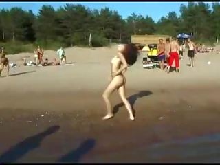 A public beach can't keep these teen nudists down