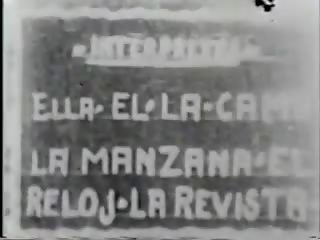 Un ladron it la alcoba - circa 50s, gratis adulti clip a4