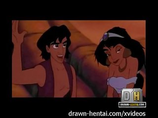 Aladdin seks film - rand räpane klamber koos jasmiin