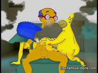 Simpsons hentai orgijos