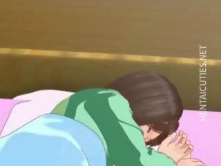 Charming 3D Anime teenager Have A Wet Dream