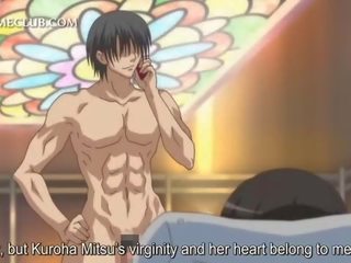 Hardcore anime räpane klamber koos alasti diva vitt naelutatud