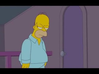 Simpsons hentai homer folla marge