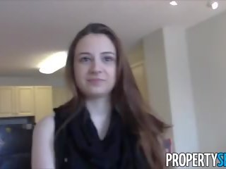 PropertySex - Young real estate agent fucks client in condo