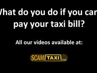 Nou cabby fucks lui hottie passengers pasarica pe lui taxi