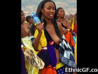 Réel africain filles à partir de tribus!