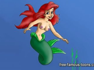 Mermaid ariel 性交 狂歡