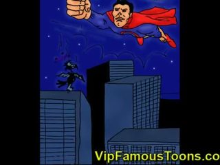 Superman en supergirl tekenfilm xxx video-