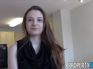 Propertysex - молодий реальний estate агент з великий природний цицьки домашнє секс відео